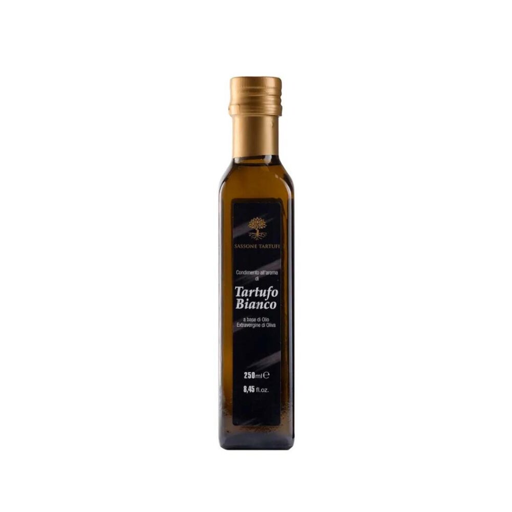 Aceite Extra Virgen Con Trufa Blanca Sassone Ml Cartel Gourmet