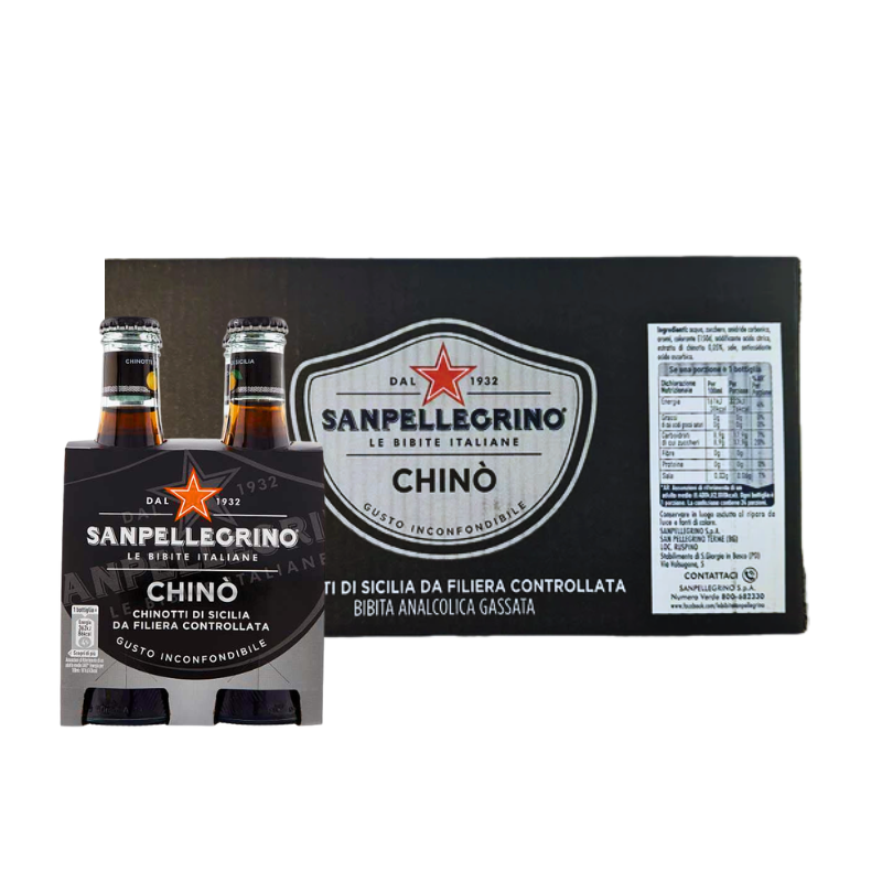 CHINOTTO SAN PELLEGRINO 24x200ml