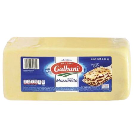 MOZZARELA BARRA GALBANI por Kilo