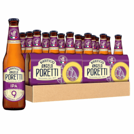 Cerveza Angelo Poretti IPA Birra Italiana Caja 24x330ml