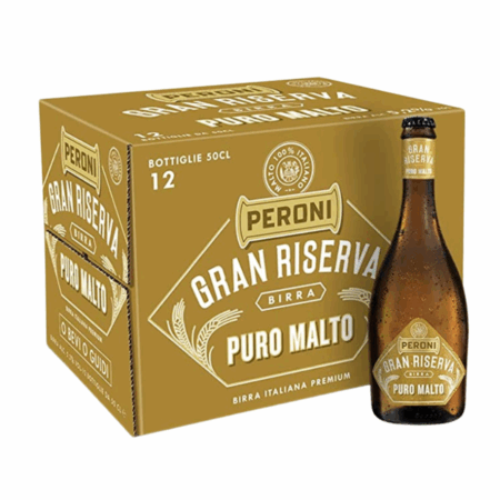 Peroni Gran Riserva Puro Malto Premium Lager 12x500ml