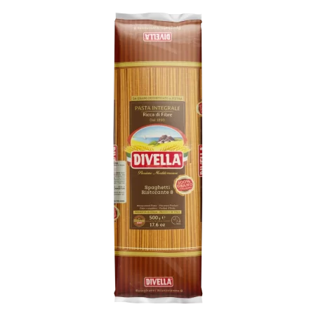 Pasta Spaghetti Integral Divella 500g