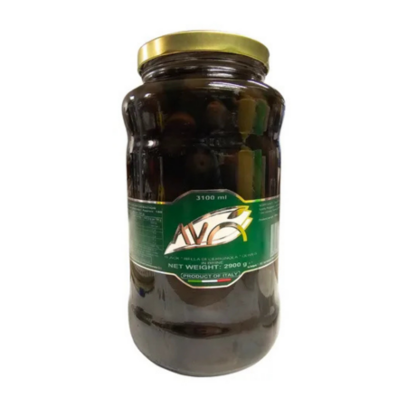 Aceituna Negra Entera Bella Cerignola 2.9kg