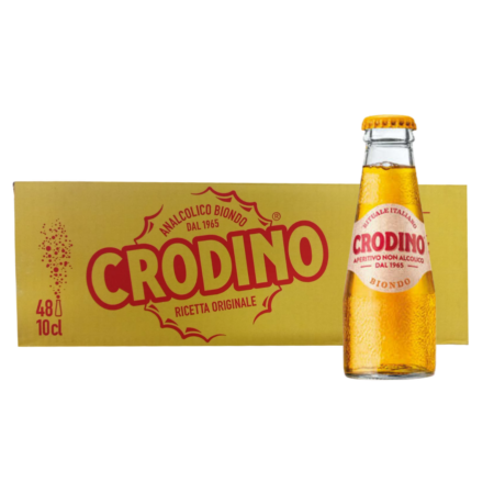 Aperitivo Crodino 0.0% Sin Alcohol 48x100ml