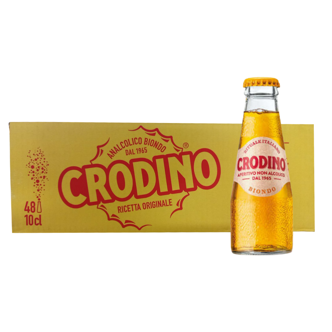 Aperitivo Crodino 0.0% Sin Alcohol 48x100ml